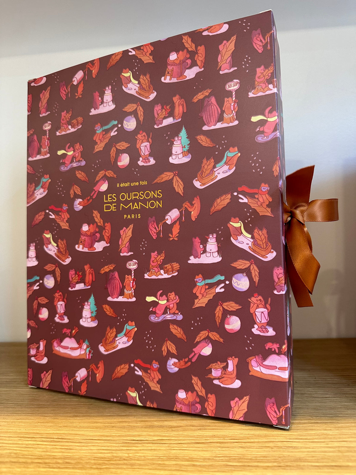 Calendrier de l'Avent - 100% Oursons Guimauve " Il était une fois Les Oursons de Manon "